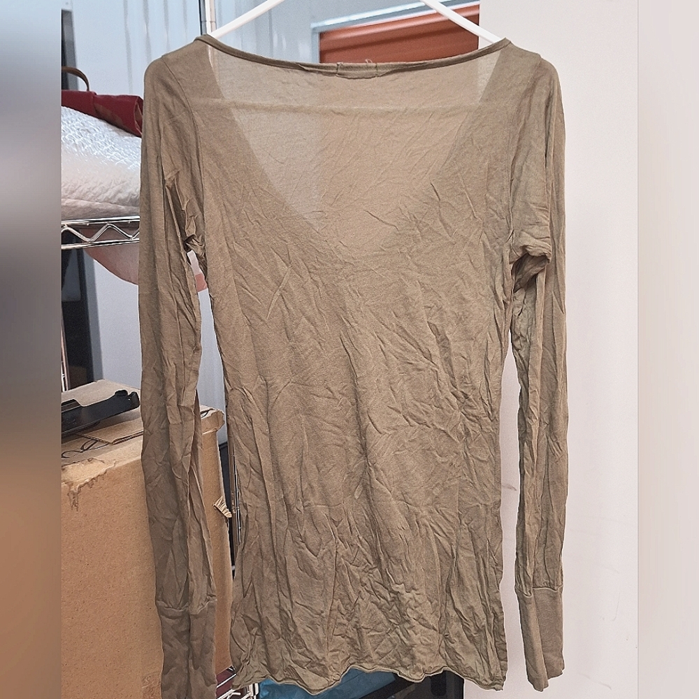 LA Made | Green/Brown, Long Sleeve Tee - Picture 9 of 16